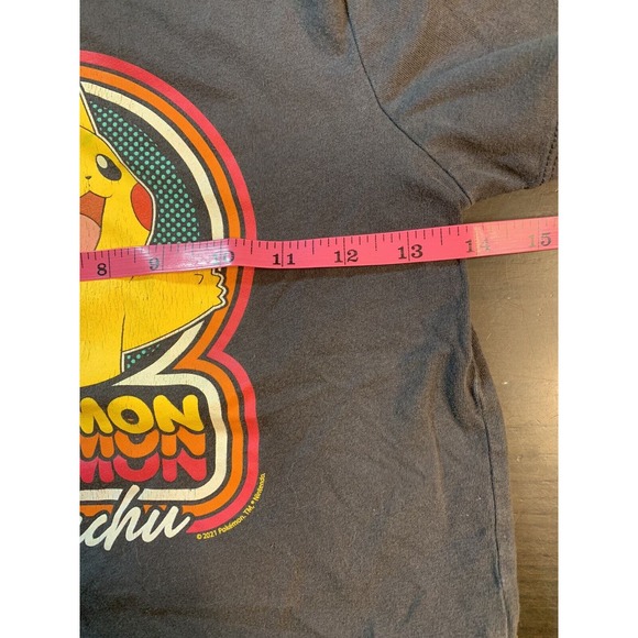 Old Navy Pokémon Pikachu‎ T Shirt Boys Size Small 6-7 Play Clothes Black READ - Picture 10 of 13